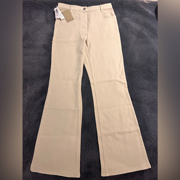 NWT Aritzia (Wilfred Free) HighRise TwoStep Pant - Available in Black and Cream - Picture 7 of 10